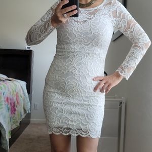 White Lace Dress